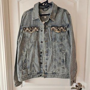 Sun + Stone Men's Denim Jacket Size XL